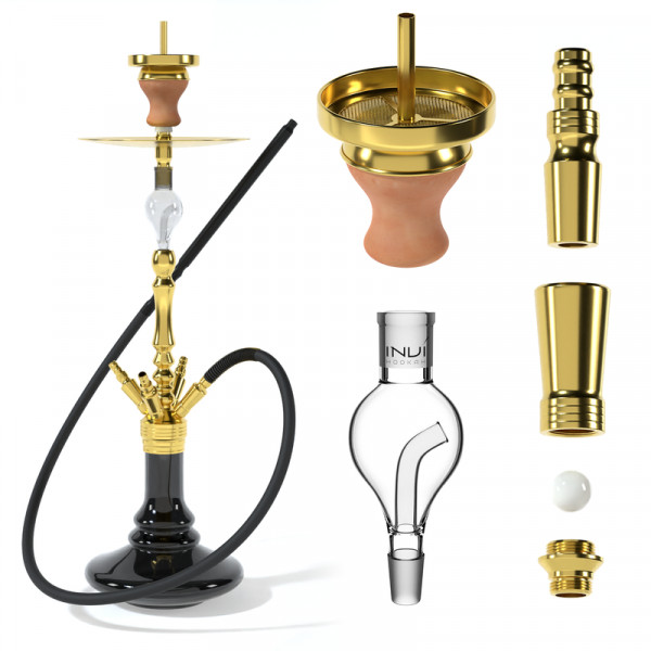 Invi Tesseract Edelstahl Gold